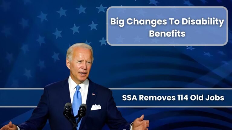 Big Changes To Disability Benefits