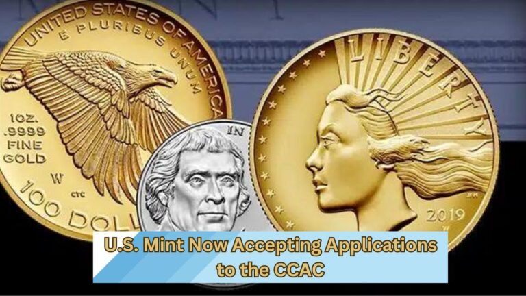 U.S. Mint Now Accepting Applications to the CCAC